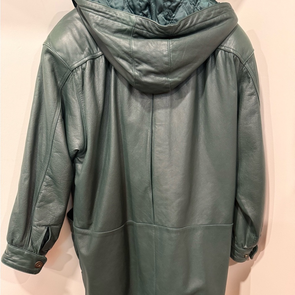 Jacqueline Ferrar Quilted Green Jacket - Picture 9 of 13